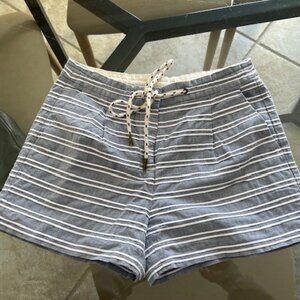 WORN Once - J. Crew Striped Nautical 3" shorts - size 00